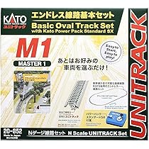 KATO Nゲージ M1 エンドレス基本セット ＋直線レール＋踏切124mm付 Amazon | KATO Nゲージ M1 エンドレス線路 基本セット マスター1 20